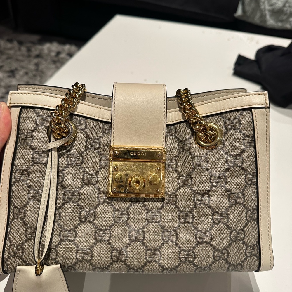 Gucci Beige and Cream Women's Bag